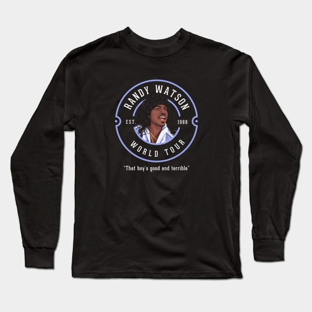 Randy Watson World Tour 1988 Long Sleeve T-Shirt by BodinStreet